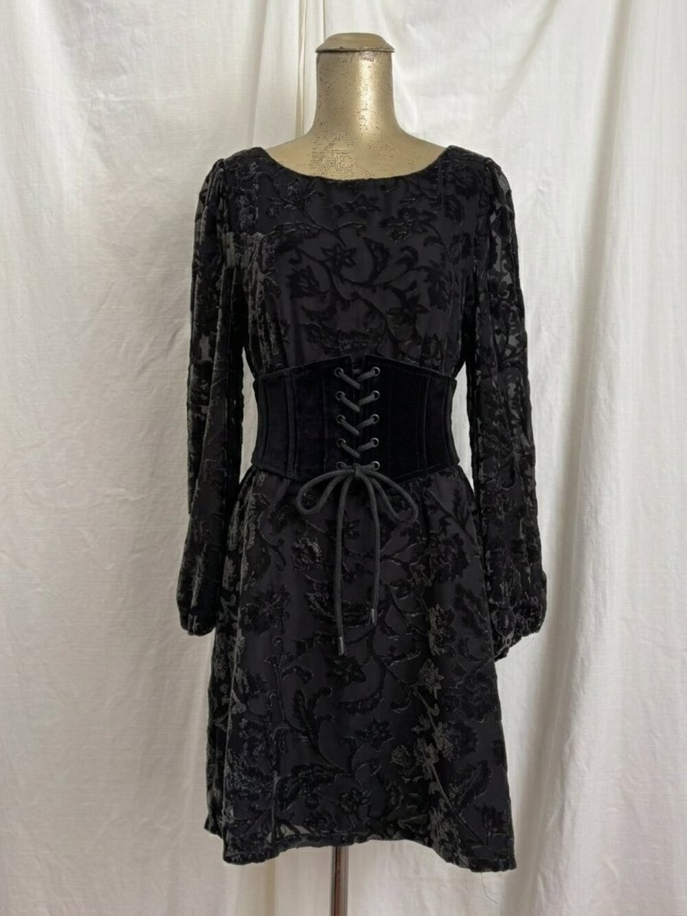 BB Dakota Velvet Mini Dress Size 4